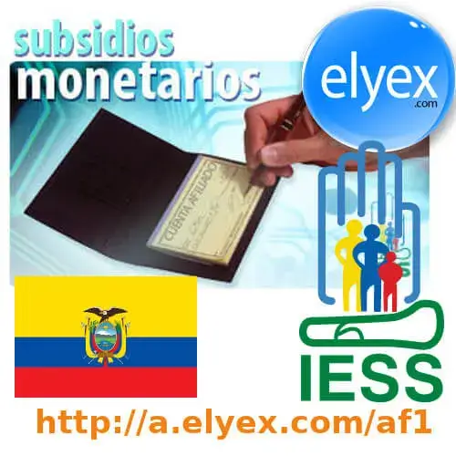 Subsidios monetarios Afiliado IESS Servicio en Línea
