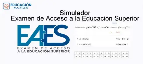 Simulador EAES Examen de Acceso a la Educación Superior
