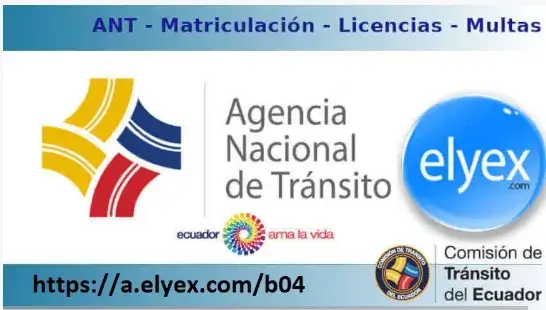 Vehículos Licencias Consulta multas ANT Ecuador