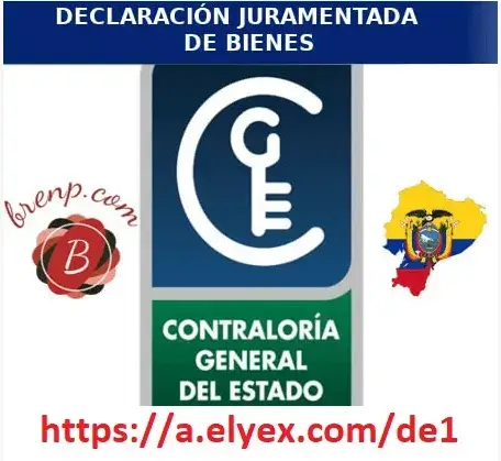 Consultar Declaración Juramentada de Bienes Contraloría General del Estado Ecuador