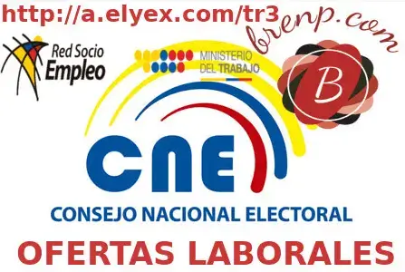 Oferta Vacantes Empleo Ecuador Socioempleo Trabajo CNE