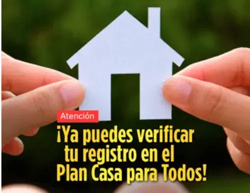 Consultar si estoy Inscrito - Plan Casa para Todos de Lenín Moreno