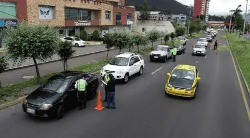 Circulación Vehicular para la semana del 31 de agosto en Quito
