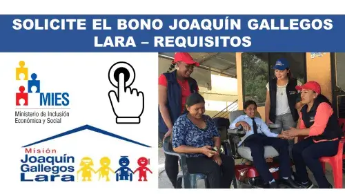 Solicitar Bono Joaquín Gallegos Lara MIES