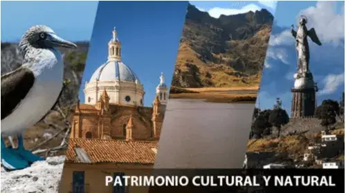 Patrimonio Cultural y Natural del Ecuador - Ejemplos