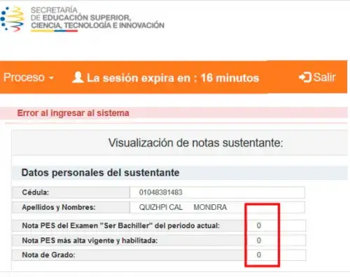 Nota EAES para postular Aparece en Ceros - Postulaciones