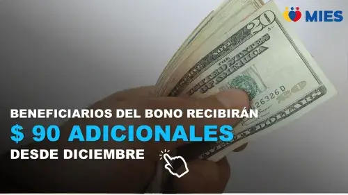 Beneficiarios Bono Protección Social recibirán $ 90 extra