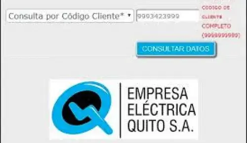 Consulta planilla de luz Quito EEQ – Ecuador