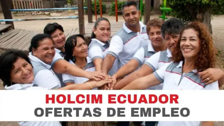 HOLCIM oferta de empleo en Ecuador