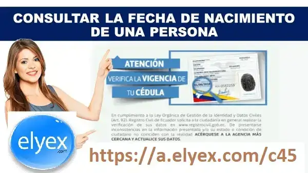 consultar fecha nacimiento persona