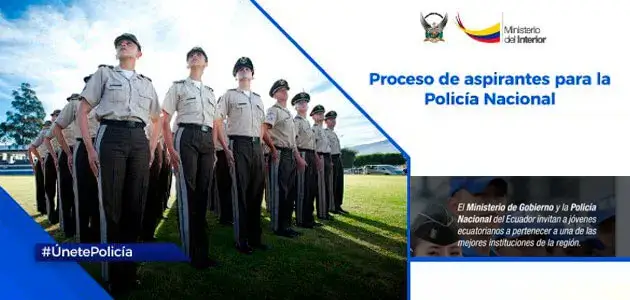 reclutamiento linea policia nacional ecuador