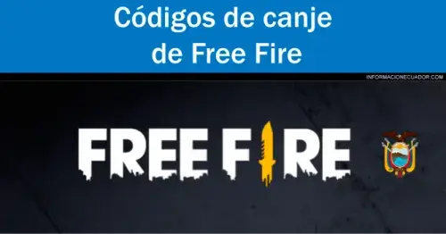 Códigos Free Fire Ecuador hoy actualizados