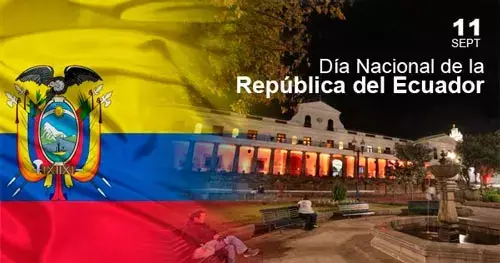 11 de Septiembre Día Nacional de la Rep Ecuador