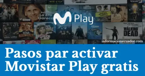 Registro y activación Movistar Play