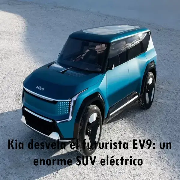 Kia desvela el futurista EV9: un enorme SUV eléctrico