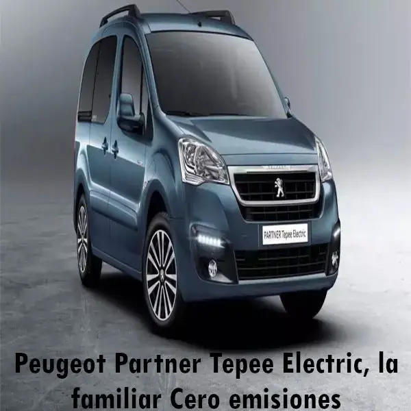 Peugeot Partner Tepee Electric, la familiar Cero emisiones