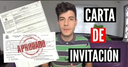 Requisitos para Carta de Invitación España