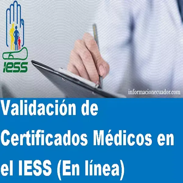 Validación de Certificados Médicos en el IESS En línea