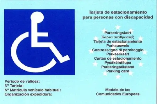 Requisitos para tarjeta de aparcamiento para discapacitados