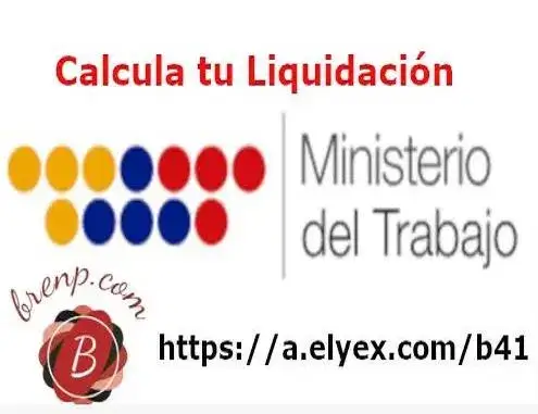 Calcula liquidacion ministerio trabajo