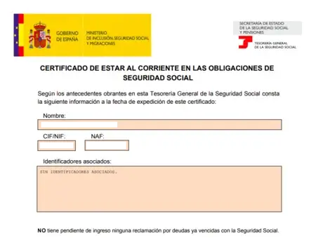 Obtener Certificado de cumplimiento con Seguridad Social