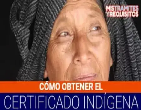 Certificado Etnia Indígena