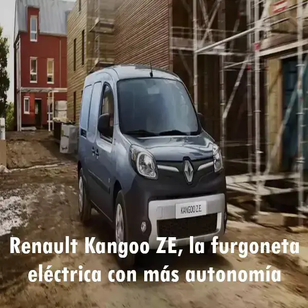 Renault Kangoo ZE, la furgoneta eléctrica con más autonomía