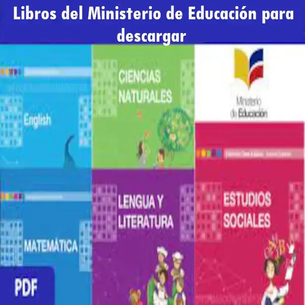 Libros del Ministerio de Educación para descargar