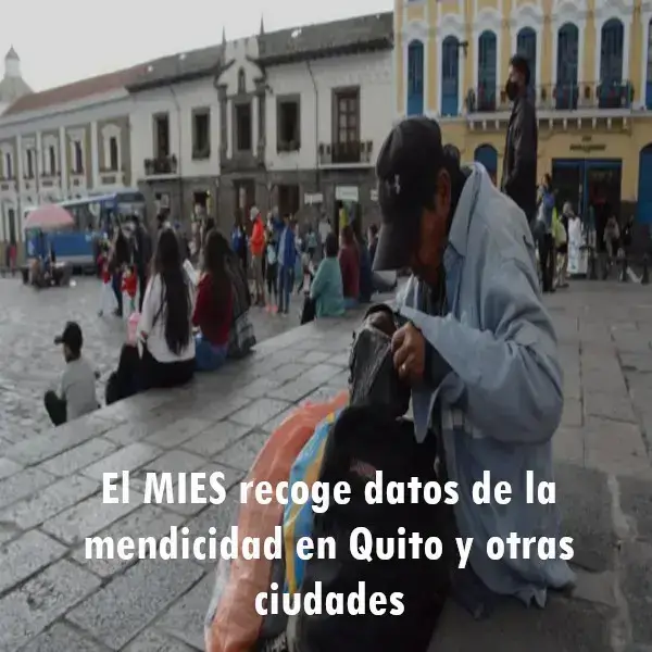MIES recoge datos de la mendicidad en Quito y otras ciudades