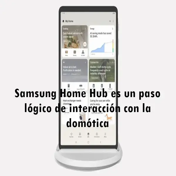 Samsung Home Hub es un paso de interacción con la domótica