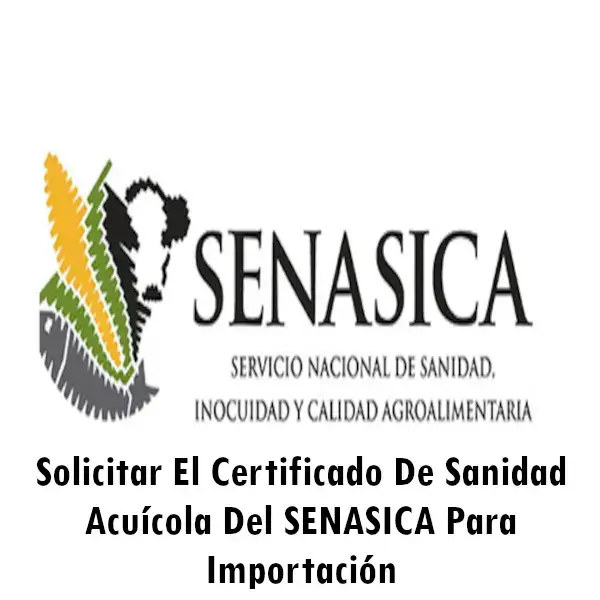 Solicitar el Certificado de Sanidad Acuícola del SENASICA