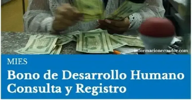 bono desarrollo humano mies