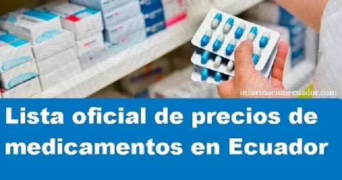 lista oficial precios medicamentos ecuador