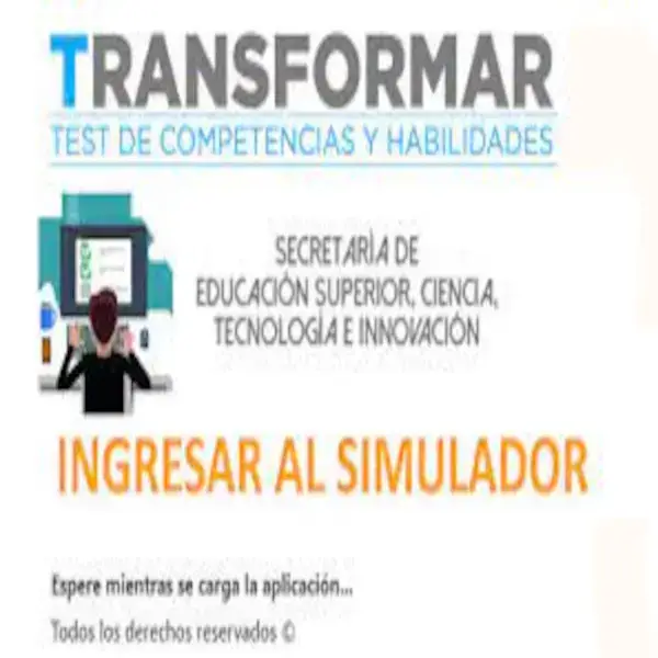 Simulador Transformar (EAES) Examen SENESCYT