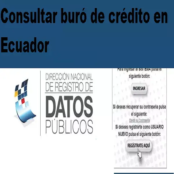 Consultar buró de crédito en Ecuador