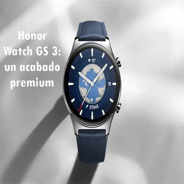 Honor Watch GS 3: un acabado premium