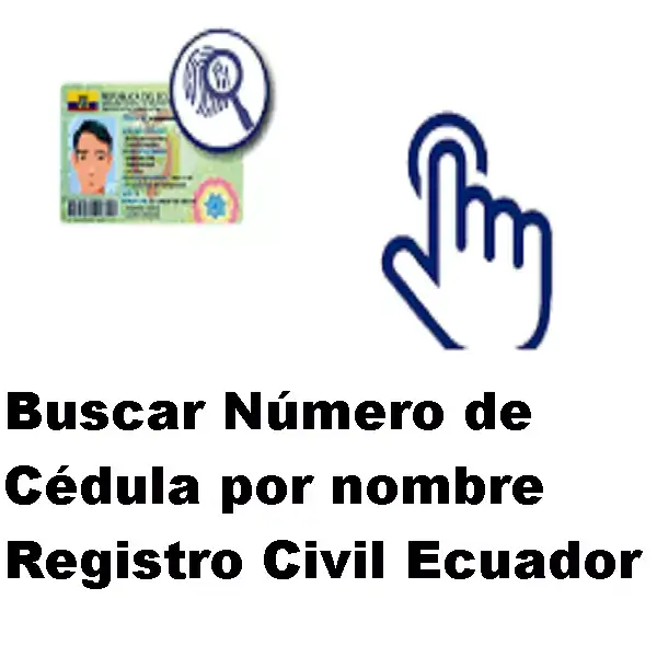 buscar número cédula nombre registro civil