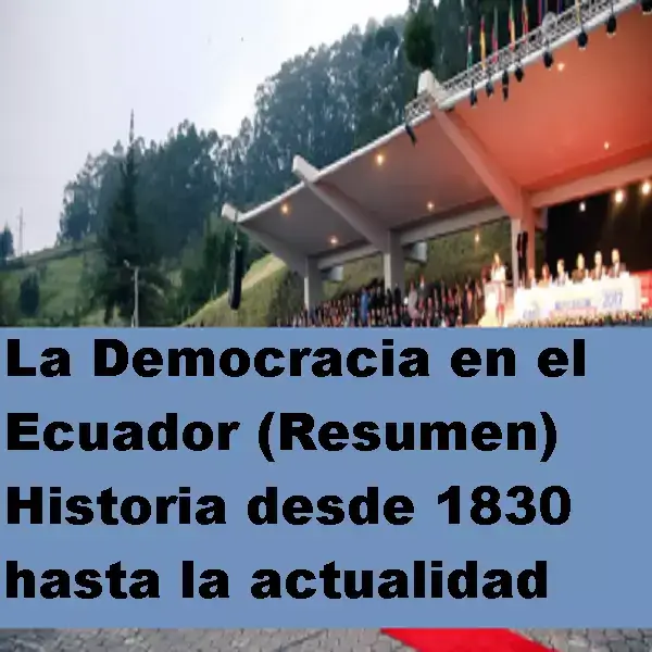democracia ecuador resumen historia