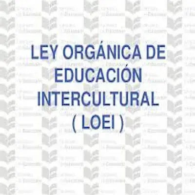 ley orgánica educación intercultural ecuador