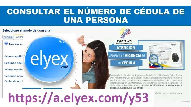 numero cedula persona registro civil