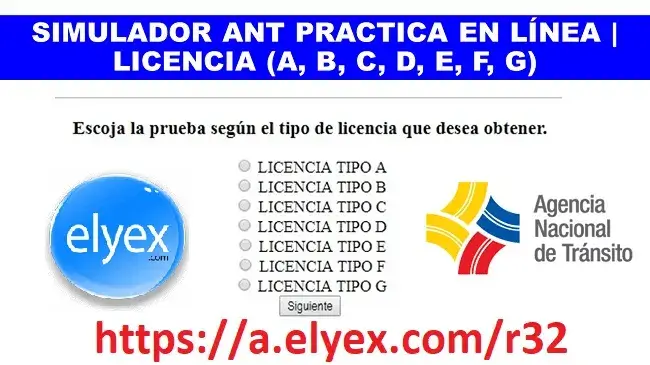 simulador ant preguntas licencia