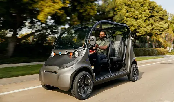 El coche eléctrico del futuro los caddies de golf
