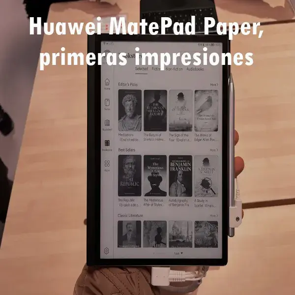 Huawei MatePad Paper, primeras impresiones