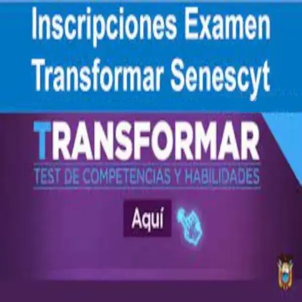 Inscripciones Examen Transformar Senescyt