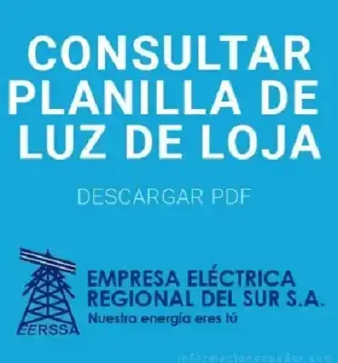 consultas planilla luz loja