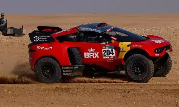 Lategan obtuvo su primera victoria en el Dakar en la quinta etapa
