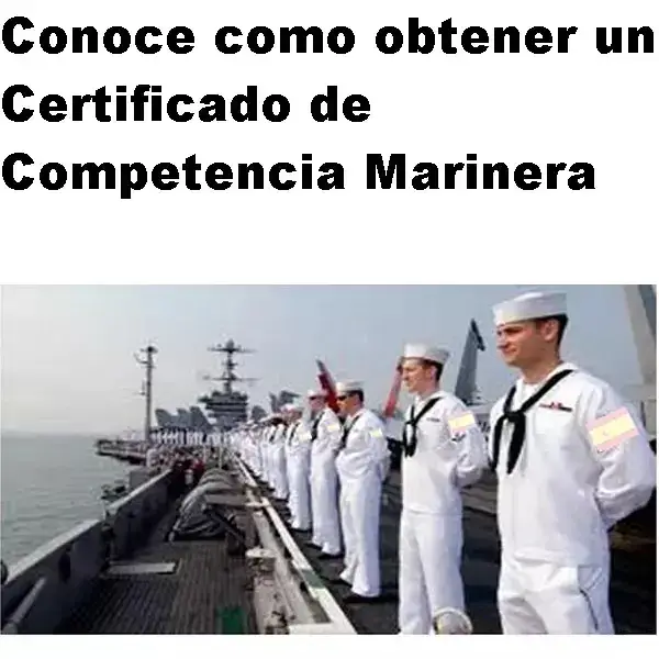 obtener certificado competencia marinera