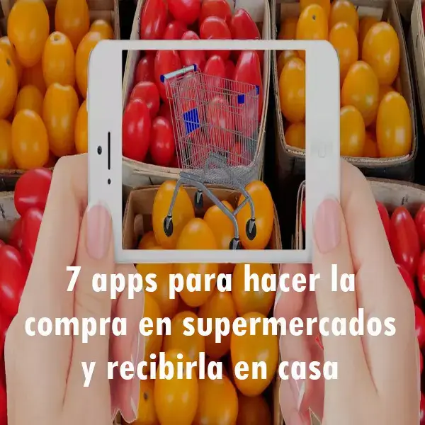 Apps hacer la compra en supermercados y recibirla en casa