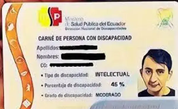 Como solicitar carnet de discapacidad en Ecuador
