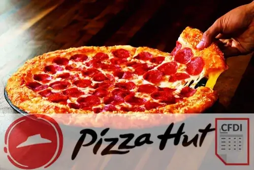 Obtener tu CFDI por medio de Pizza Hut Facturación